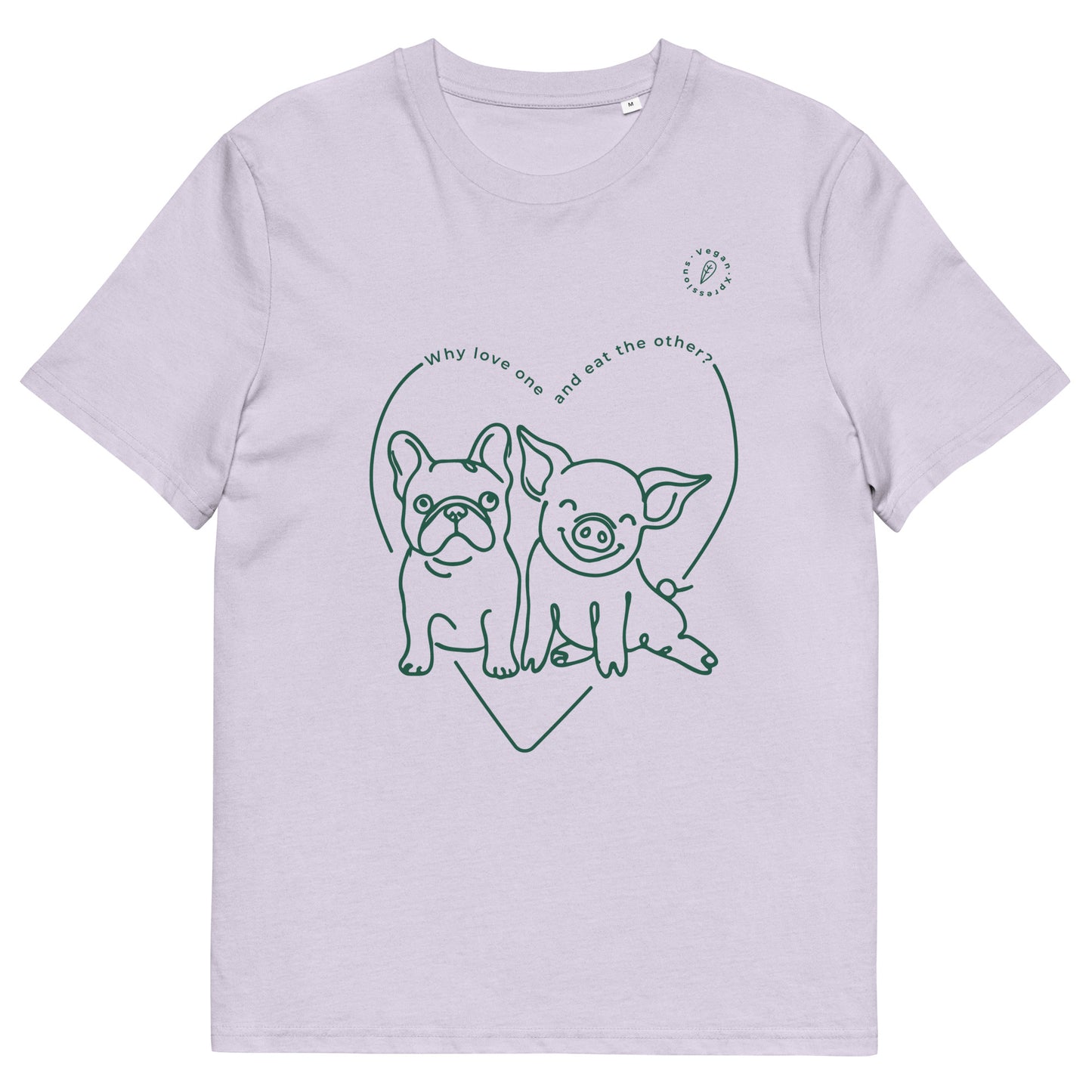 Why Love One Unisex organic cotton t-shirt