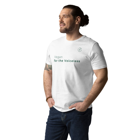 Vegan for the Voiceless Organic Cotton T-shirt