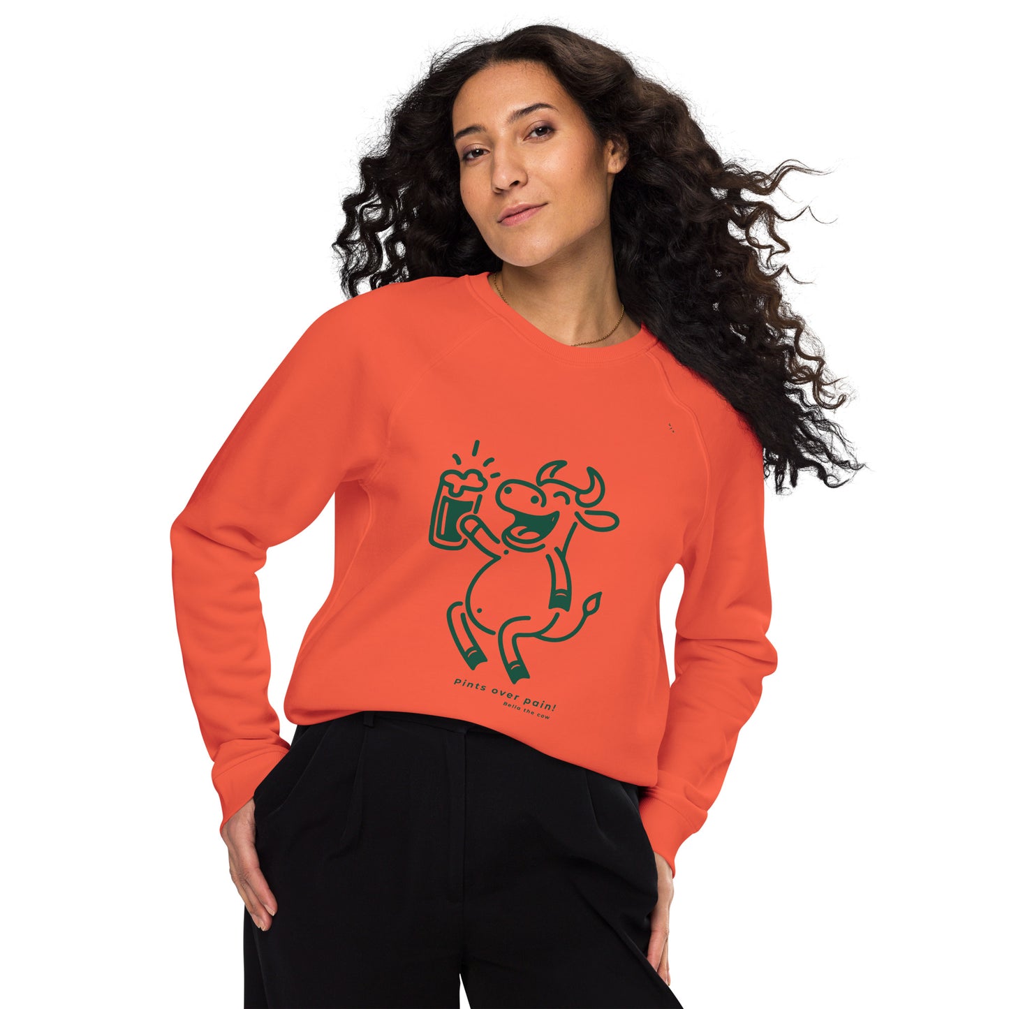 Bella Organic Raglan Sweater