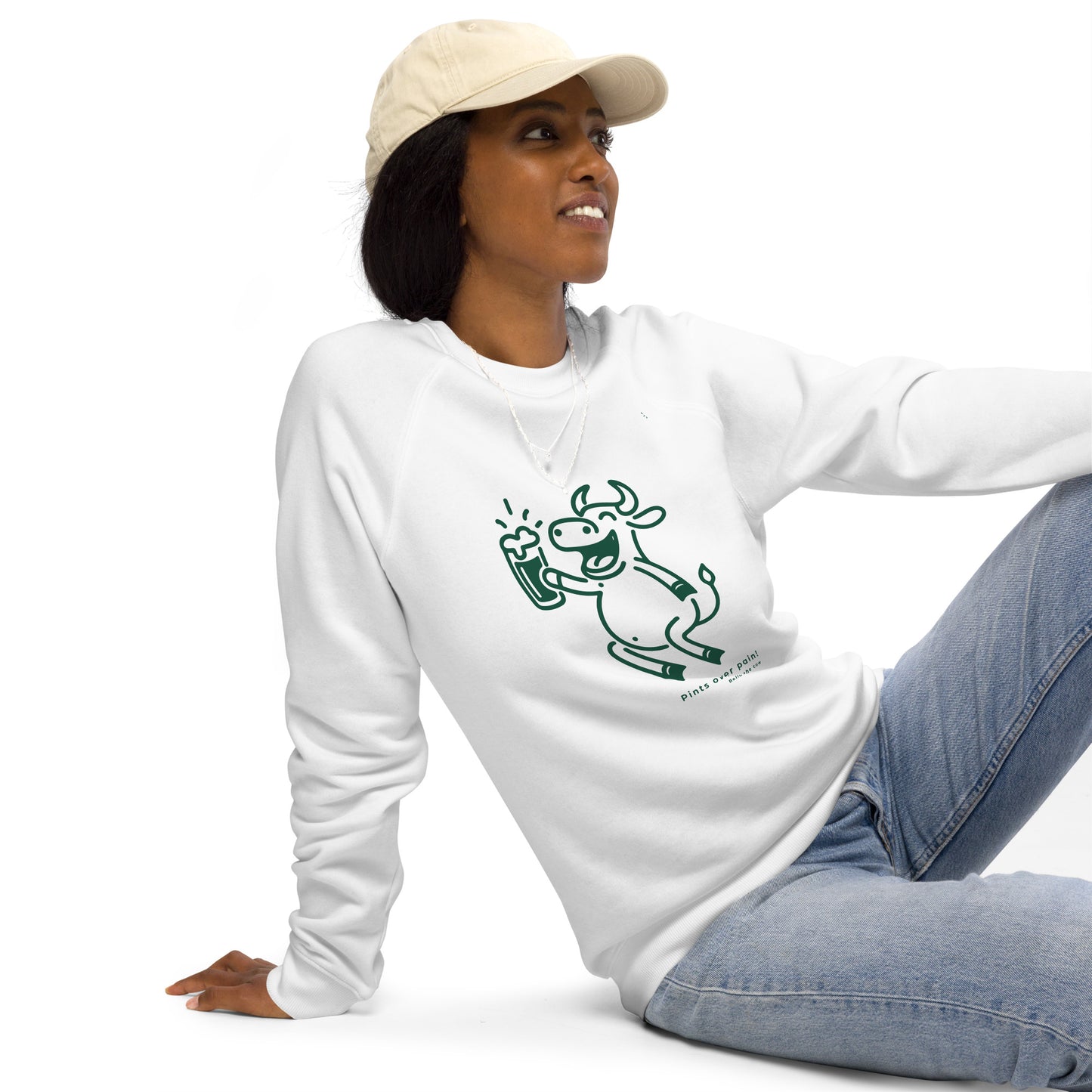 Bella Organic Raglan Sweater